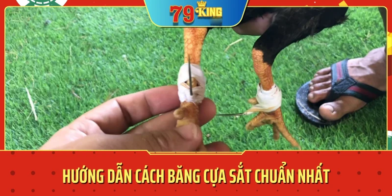 cách băng cựa sắt