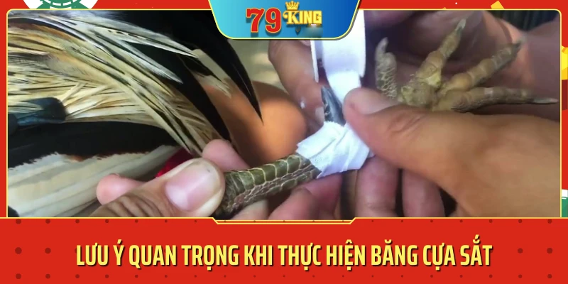 CÁCH băng cựa sắt