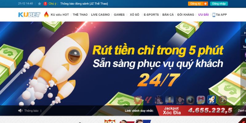 Rút Tiền KUBET